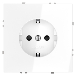 Розетка (Белый) Voltum Voltum S70 VLS040201