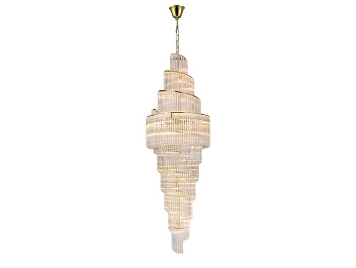 Люстра каскадная Newport 8900 8954/C gold Люстра каскадная Newport 8900 8954/C gold