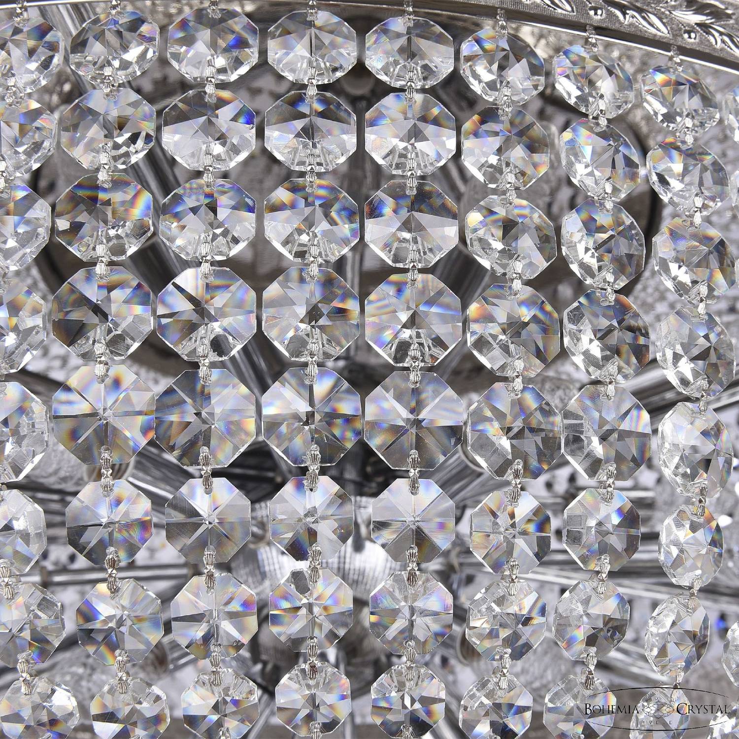 Люстра каскадная Bohemia 8321 83211/80IV-250 Ni