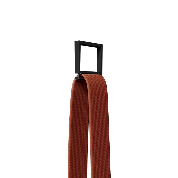 Накладное крепление гибкого трека-ремня Denkirs Belty Base TR5518-BK