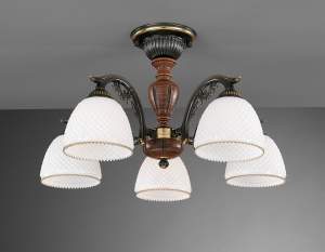 Потолочная люстра Reccagni Angelo 8611 PL 8631/5