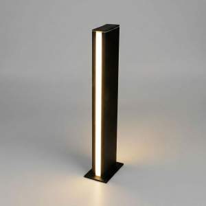 Уличный наземный светильник Elektrostandard Flat 1538 TECHNO LED 3000K чёрный