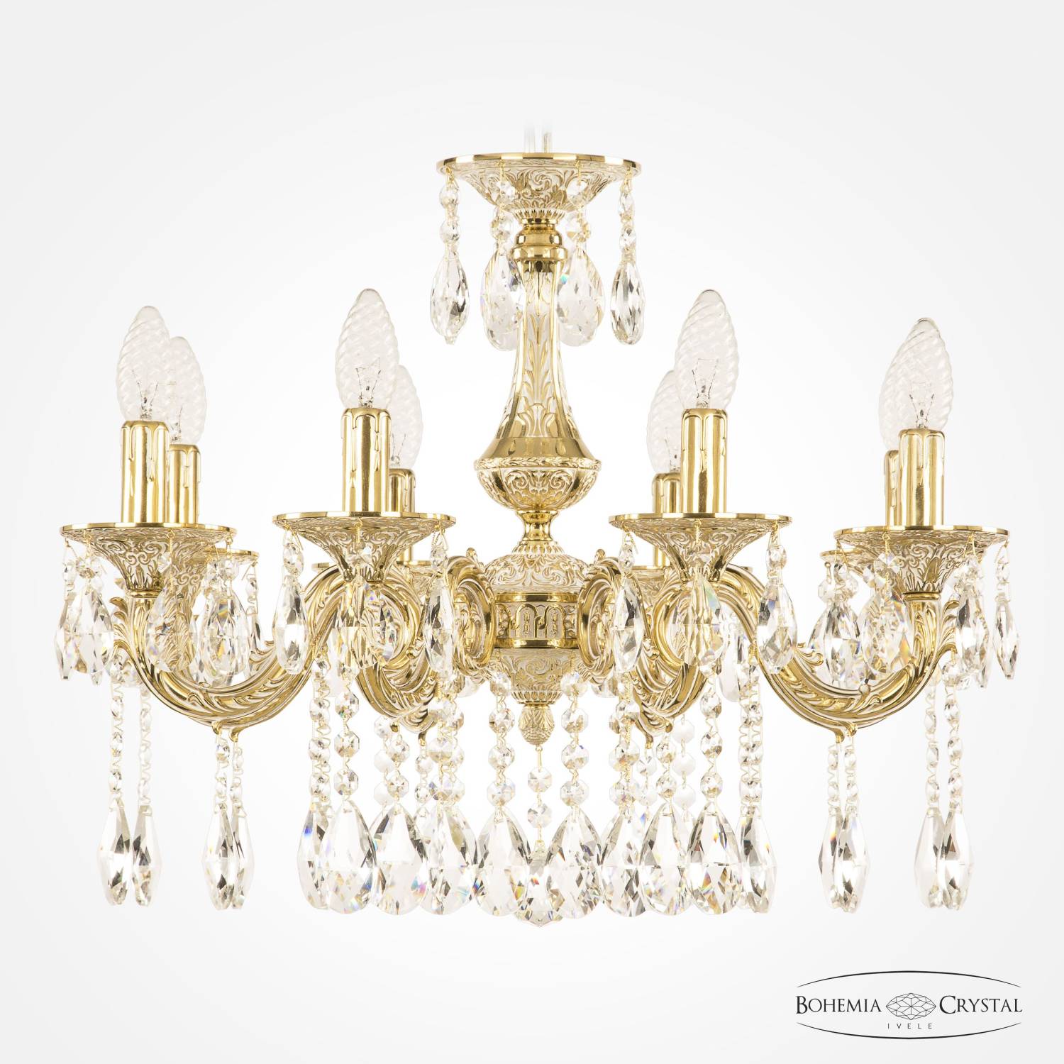 Подвесная хрустальная люстра 7101 Bohemia 71101/8/175 A GW
