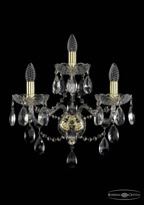 Настенное бра Bohemia 1415 1415B/2+1/200/XL/G