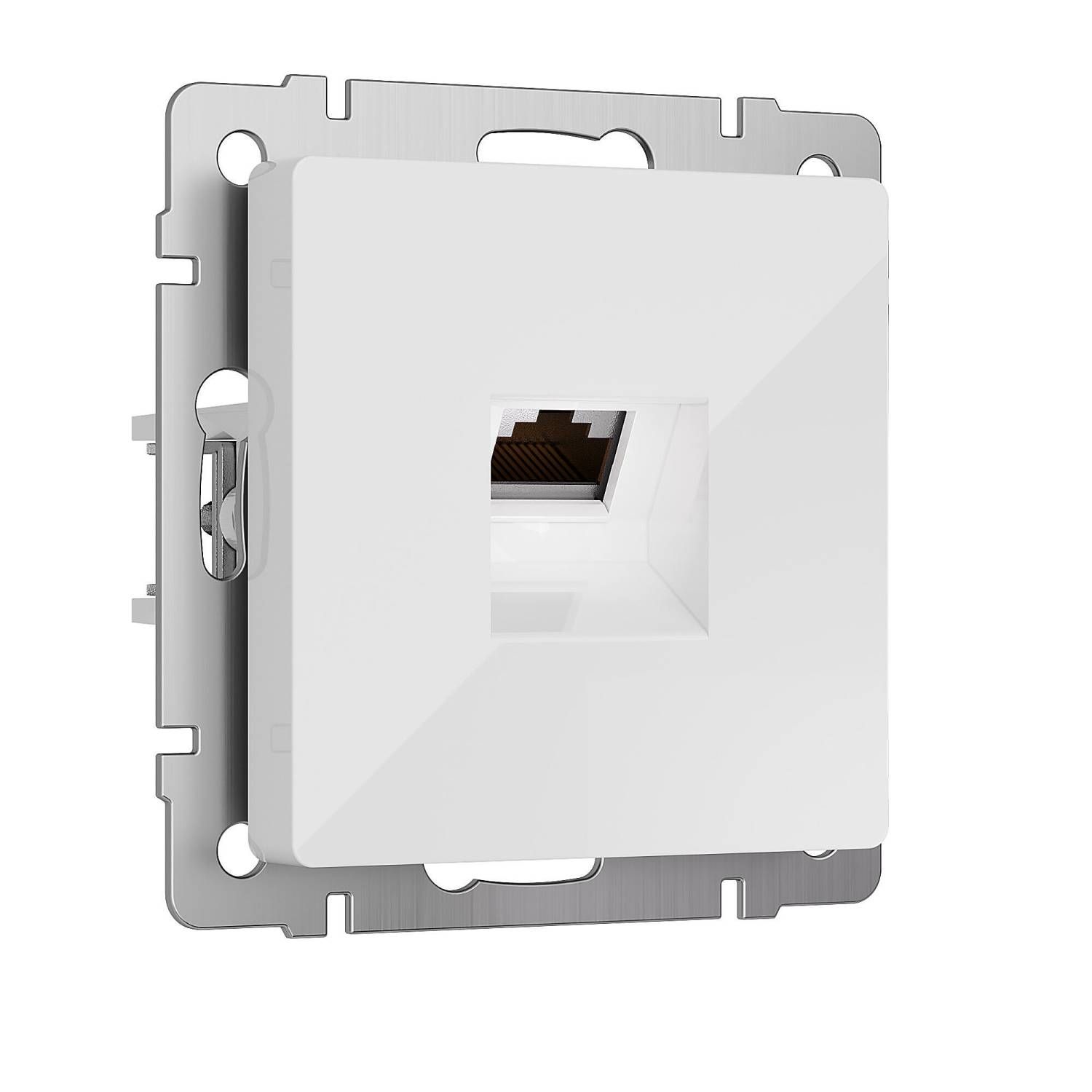 Розетка Werkel W5120101/ Розетка Ethernet RJ-45 cat. 6A экранированная (белый)