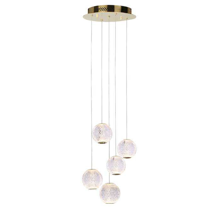 Светильник подвесной Delight Collection Elliot Diamante MD20001012-5A gold Светильник подвесной Delight Collection Elliot Diamante MD20001012-5A gold