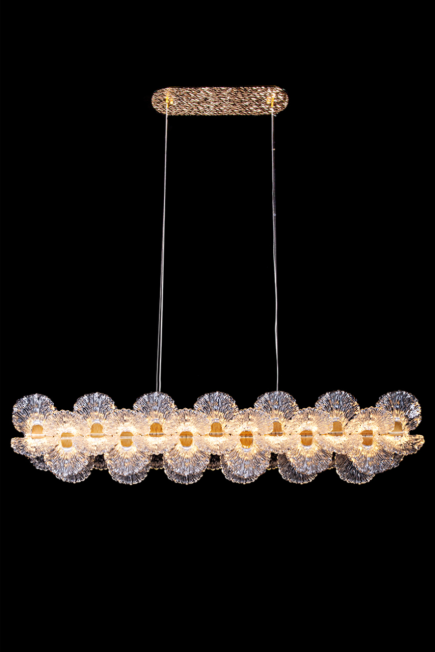 Подвесная люстра LEON Jardin LE3032/1260 GD/SH