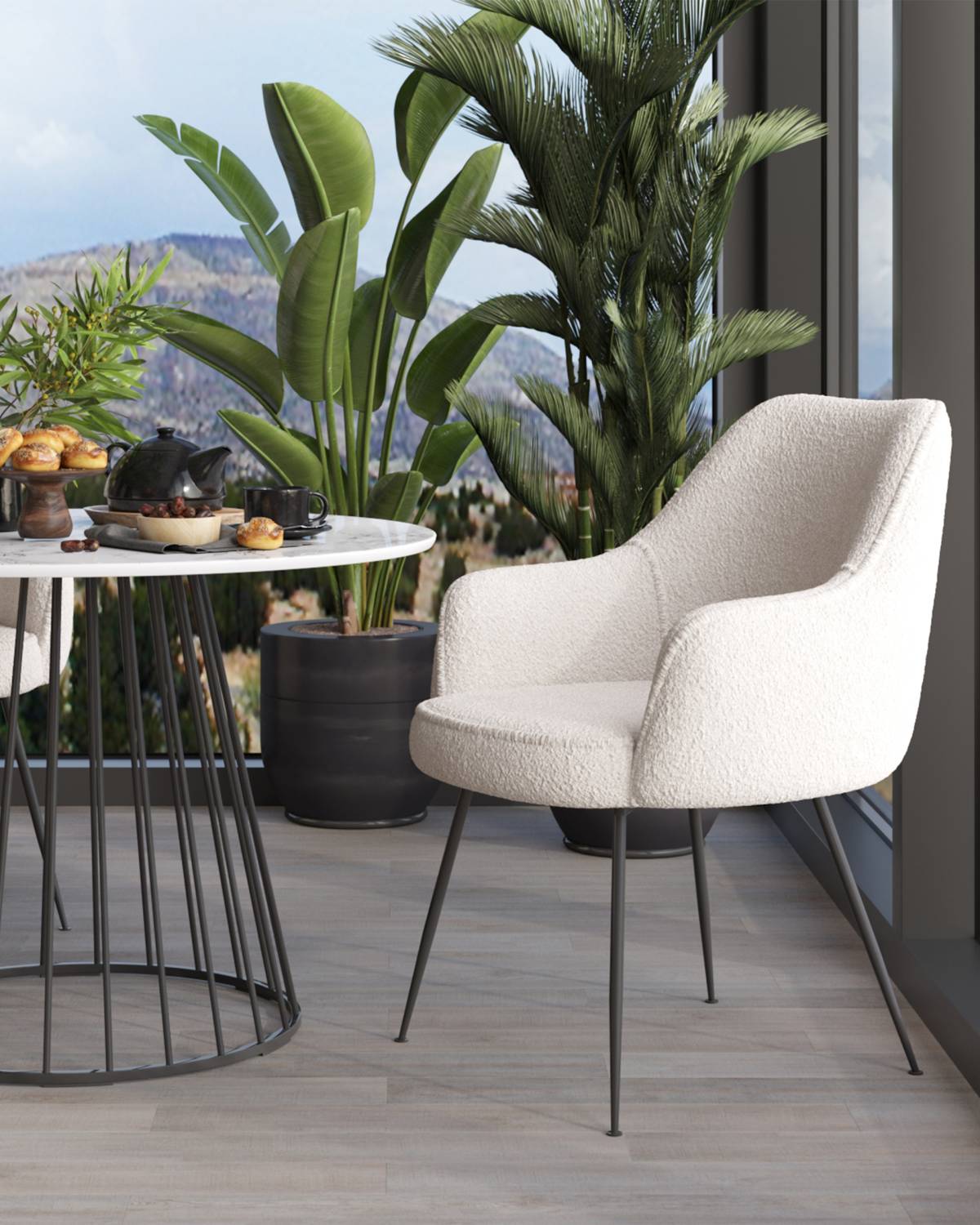 Обеденный стул Stool Group Floret DR-20170C-A VTRUBY-1