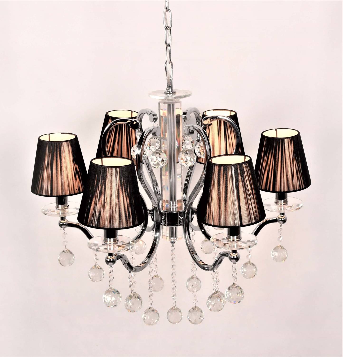 Подвесная люстра Lumina Deco Bellisica LDP 8033-6 BK