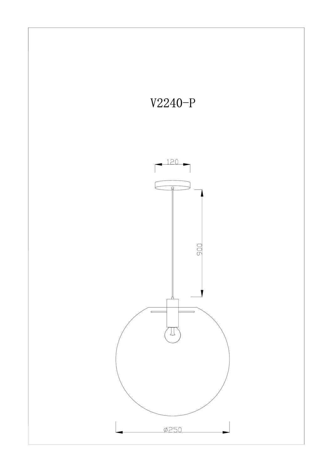 Светильник подвесной Moderli Aurora V11542-1P
