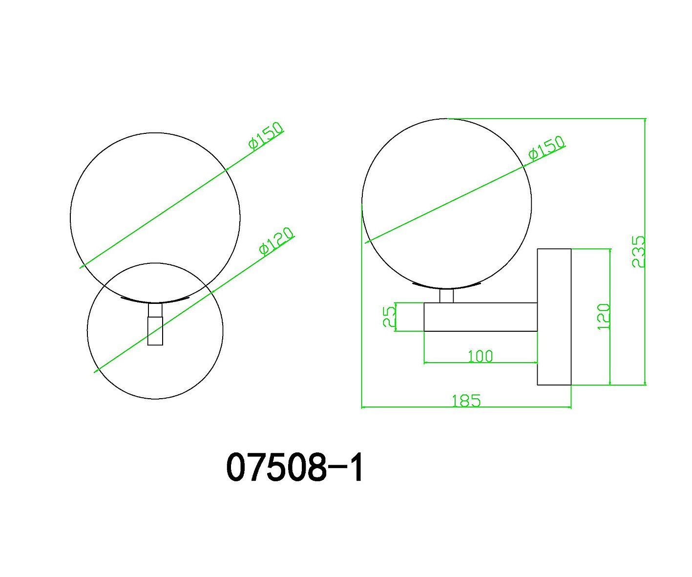 Настенное бра KINK Light Сида 07508-1,19