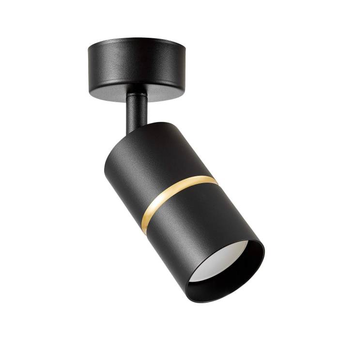 Светильник спот Lumina Deco Asti TS TK40-C1 BK+GD