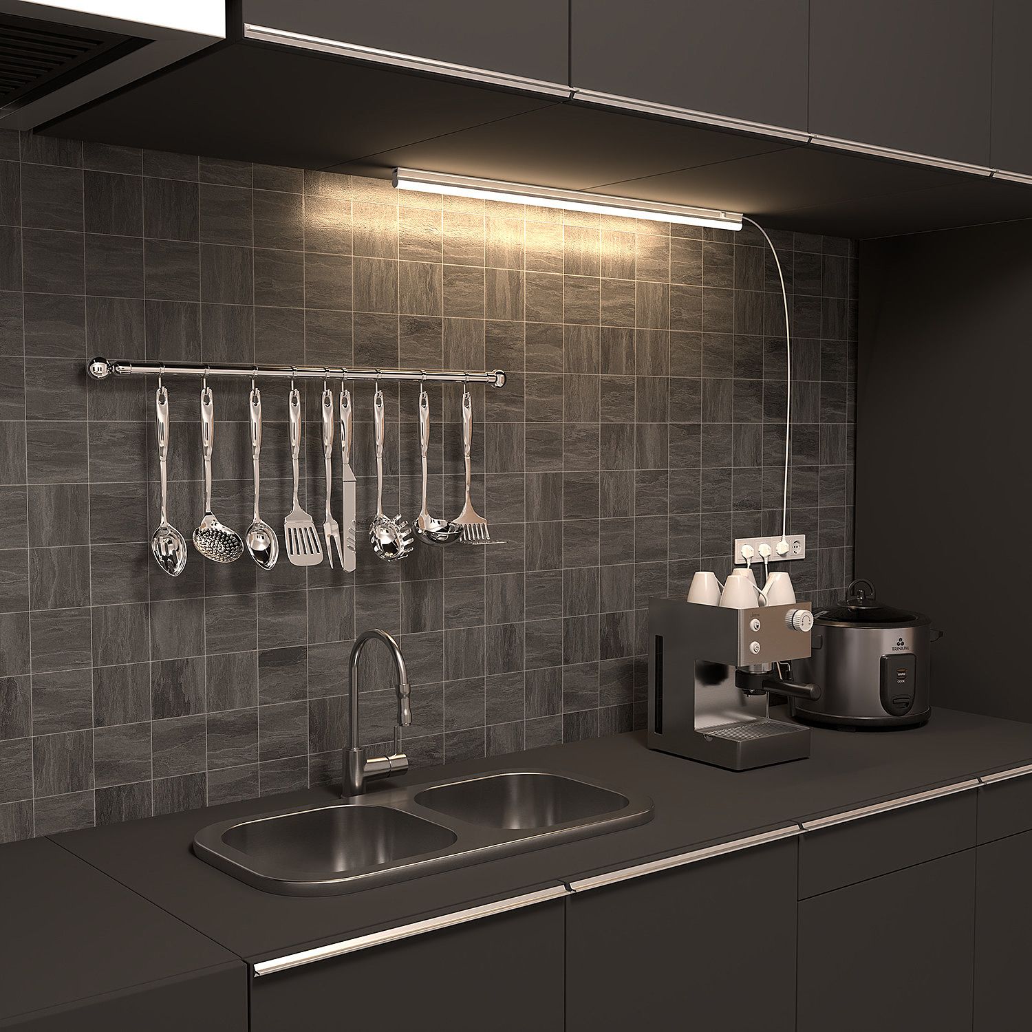 Мебельный светильник Gauss TL005