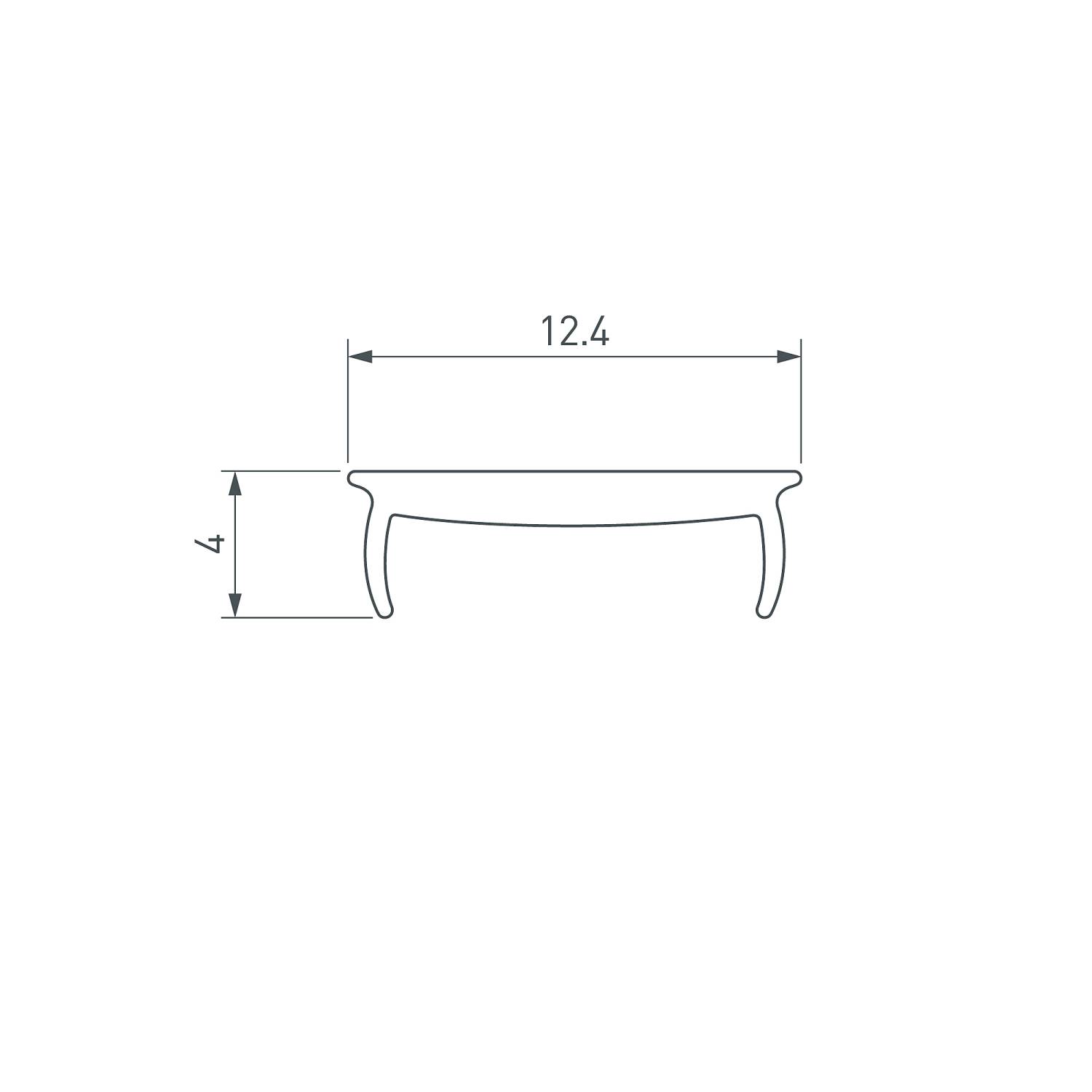 Экран для профиля Arlight Mic 036118