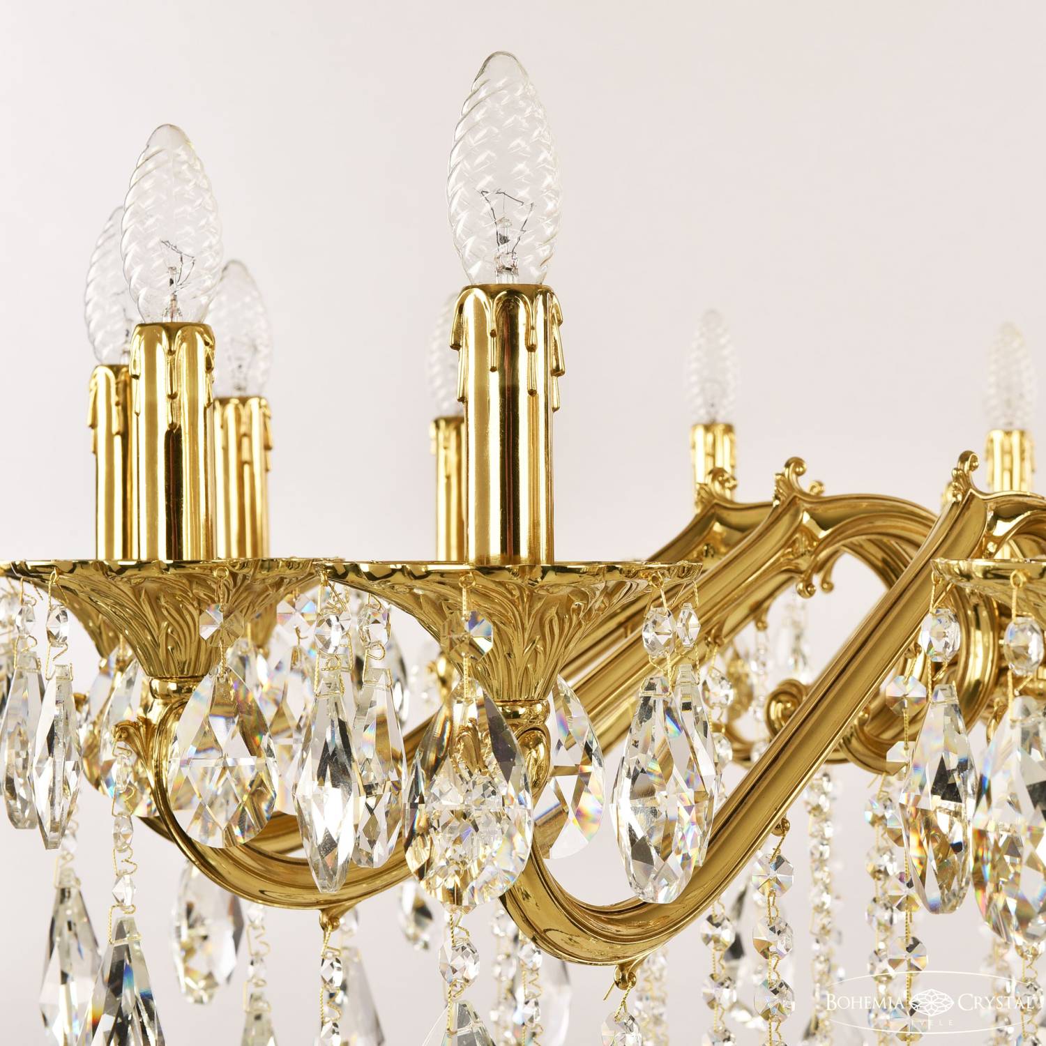 Подвесная хрустальная люстра 7202 Bohemia 72302/16/360 B G