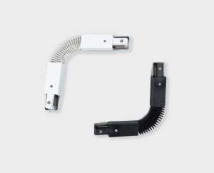 Соединитель для однофазного трека угловой гибкий Italline WSO 560 black