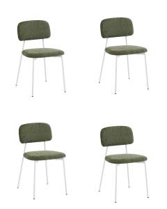 Комплект стульев Stool Group 3277-ST-4 CD2302-19 green w.l X4