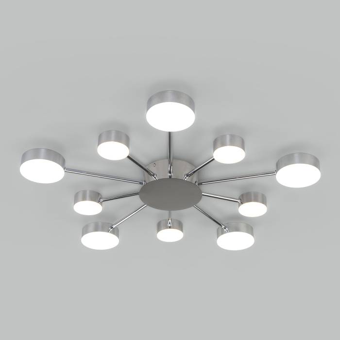 Потолочная люстра Eurosvet Nitrino 90242/10 хром