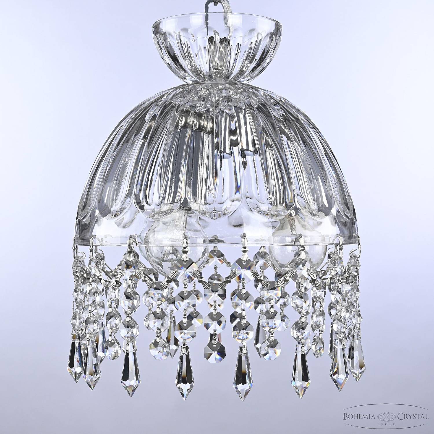 Светильник подвесной Bohemia 5478 5478/22 Ni Clear/M-1H Drops