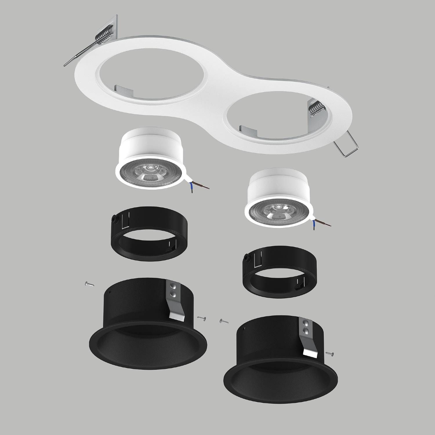 Комплект со светильником Lightstar Domino D6260707BMOD