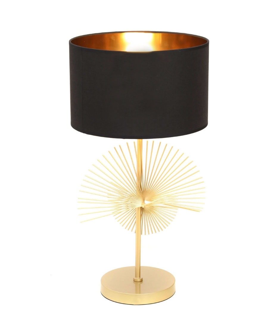 Настольная лампа Lumina Deco Fonti LDT 5534 GD+BK Настольная лампа Lumina Deco Fonti LDT 5534 GD+BK