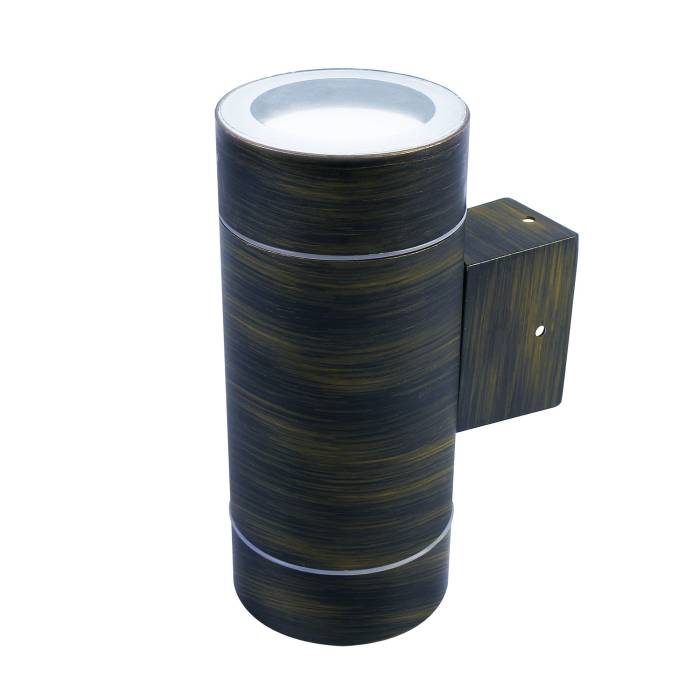 Уличный настенный светильник Uniel Настенные uul-a01s UUL-S92A 2х50W/GX53 IP65 BRONZE