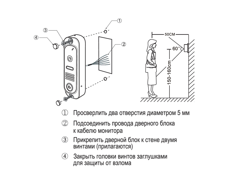 Вызывная панель ImperiumLoft Dvc-412С 190584-01