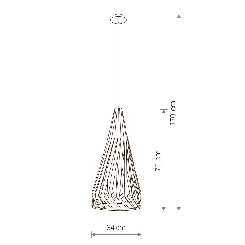 Светильник подвесной Nowodvorski Bio 9848