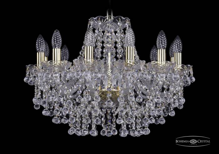Подвесная хрустальная люстра 1409 Bohemia 1409/12/195 G