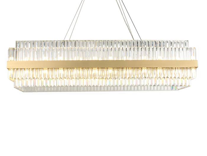 Подвесная люстра Newport Kelly 10242/120 brass