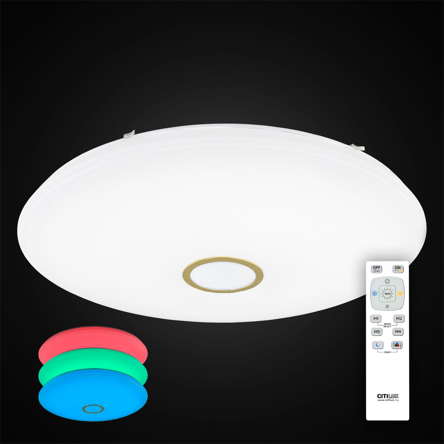 Потолочный LED светильник Citilux Старлайт CL703142RGB