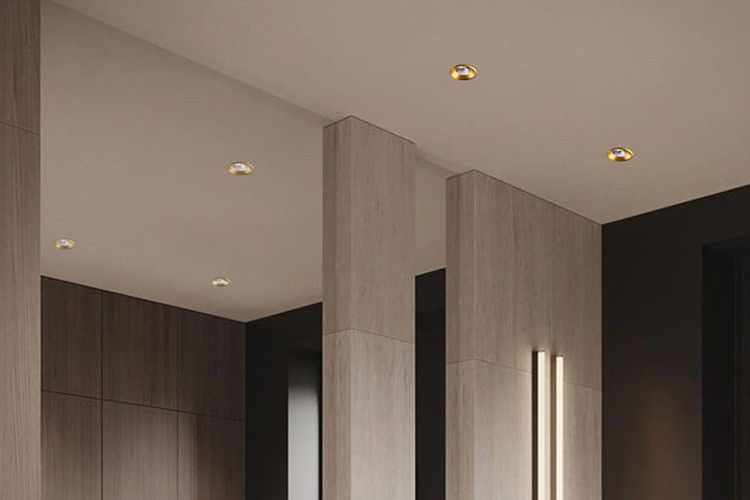 Встраиваемый светильник Italline IT08 IT08-8035 gold 3000K