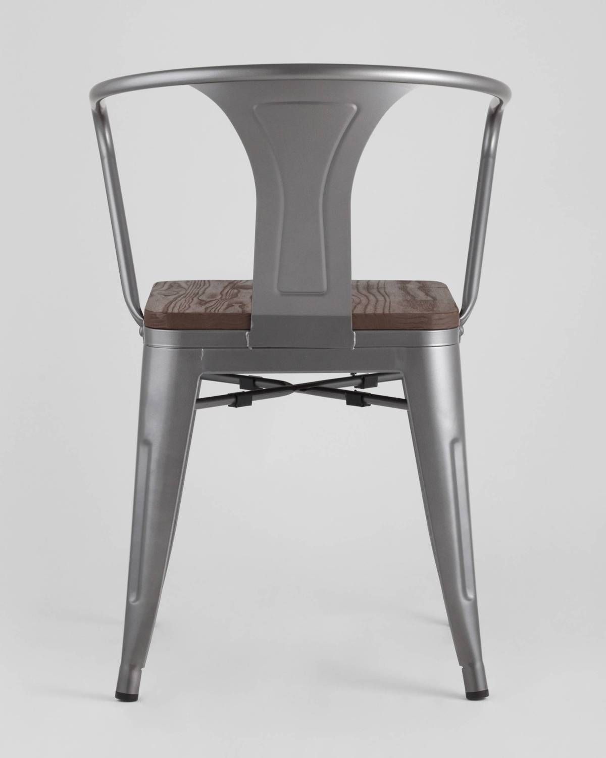 Обеденный стул Stool Group Tolix Arm Wood YD-H440AR-W YG-15