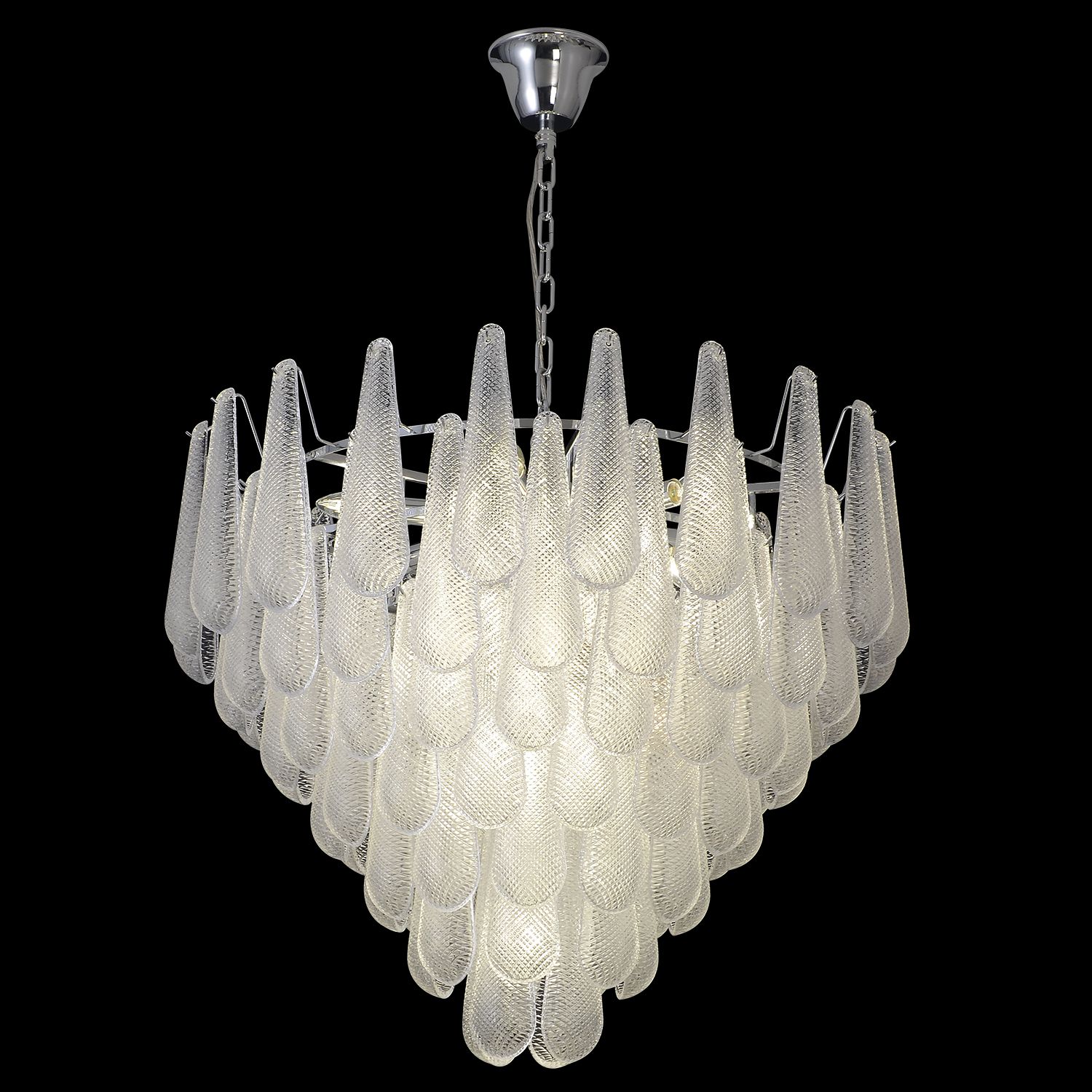 Подвесная люстра Crystal Lux Fontain FONTAIN SP18 CHROME