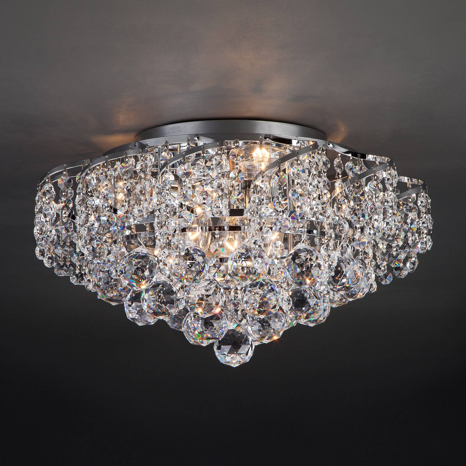 Потолочная люстра Eurosvet Charm 16017/6 хром Strotskis