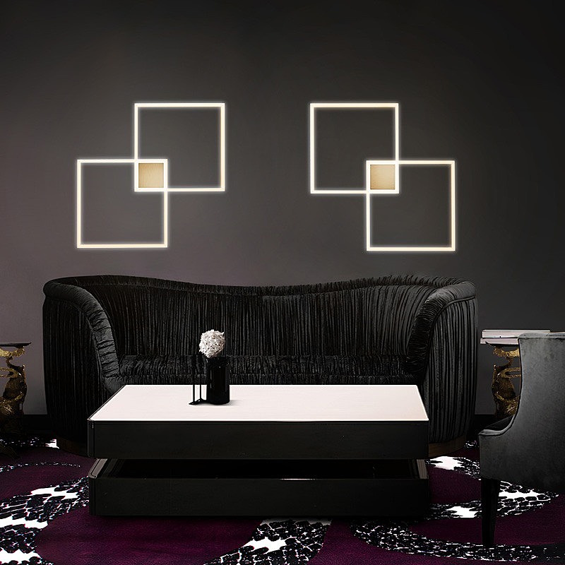 Потолочная светодиодная люстра Fractal L'Arte Luce Luxury L21154.86