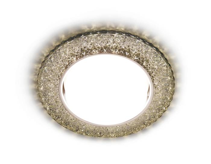 Встраиваемый светильник Ambrella Gx53 Led G298 CL/WW