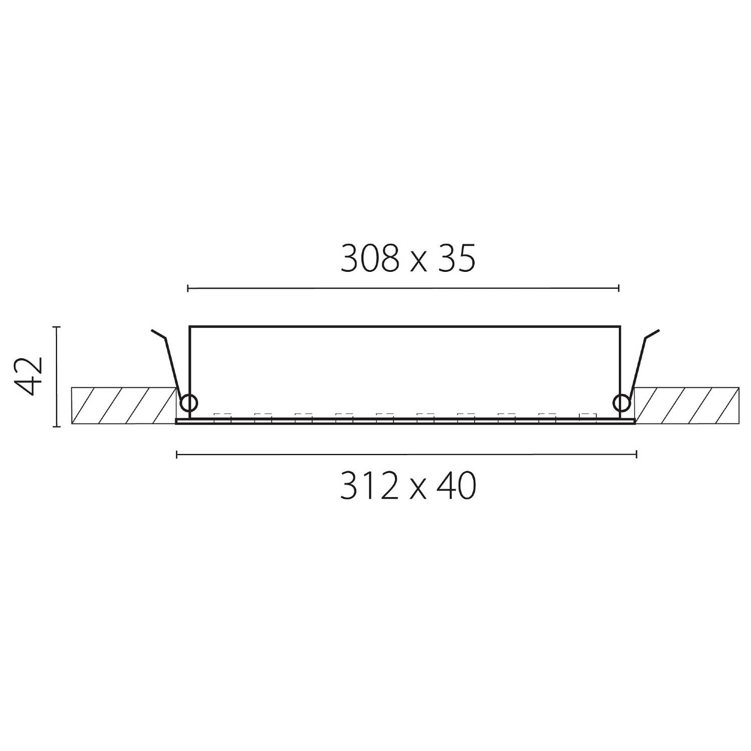 Встраиваемый светильник Lightstar Guarda 082346