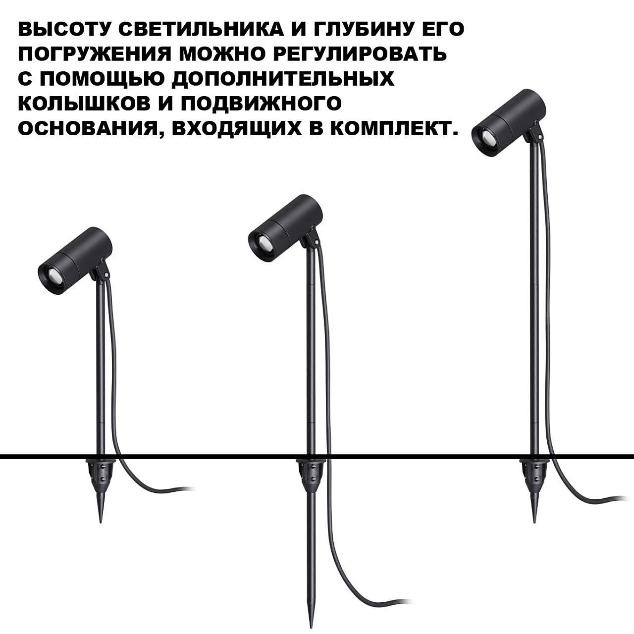 Грунтовый светильник Novotech Landscape 359713