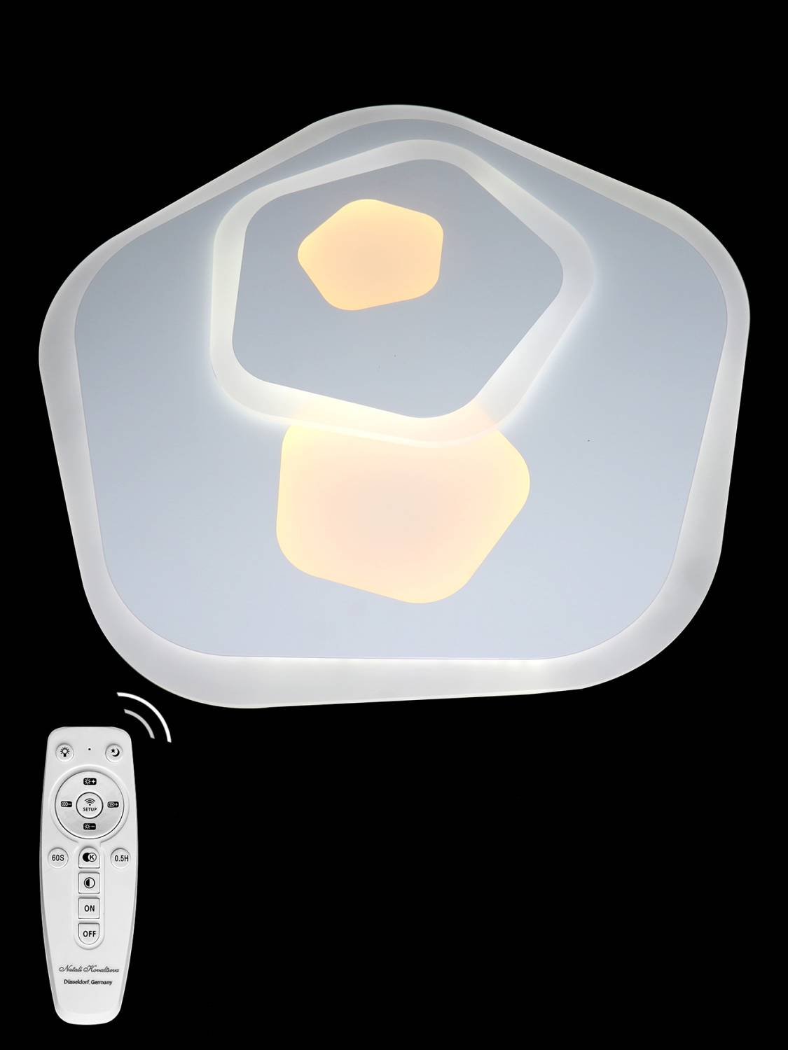 Потолочная светодиодная люстра LED Lamps Natali Kovaltseva LED LAMPS 3876