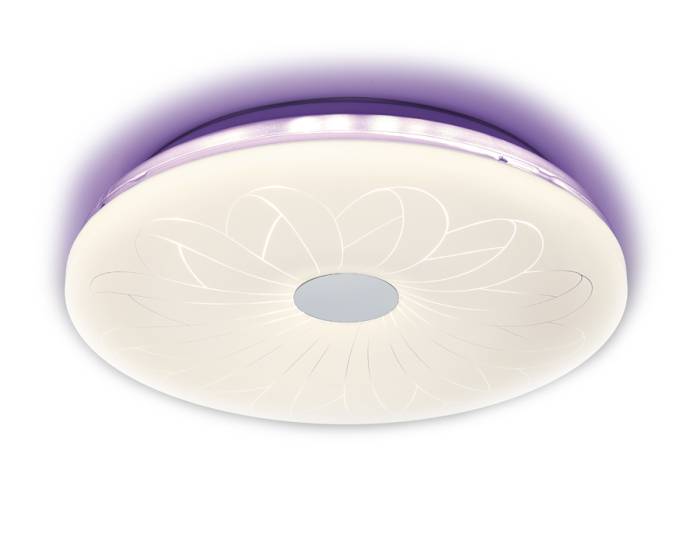 Потолочный светодиодный светильник Ambrella Orbital Design F78 PU 80W D420