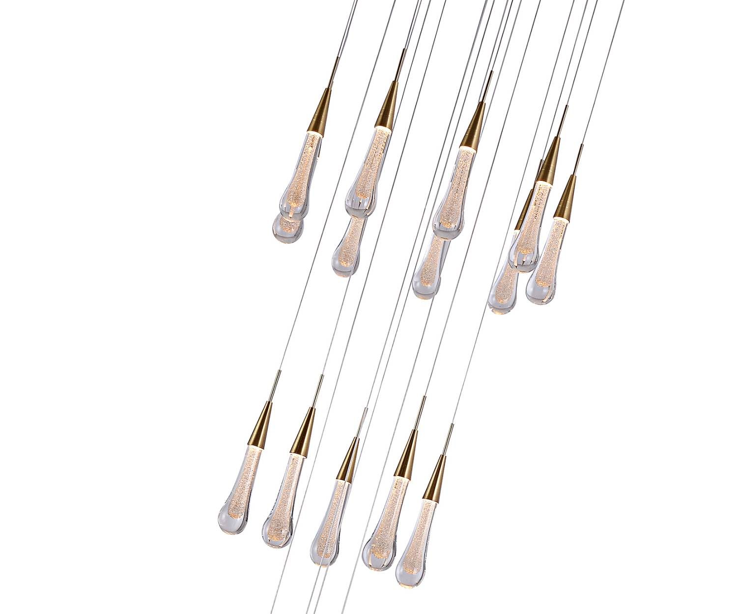 Люстра каскадная KINK Light Гутта 07861-18A,36 Люстра каскадная KINK Light Гутта 07861-18A,36