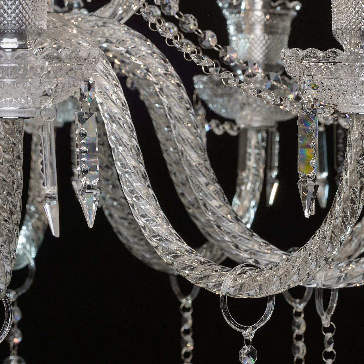 Подвесная хрустальная люстра Барселона Chiaro 313012418