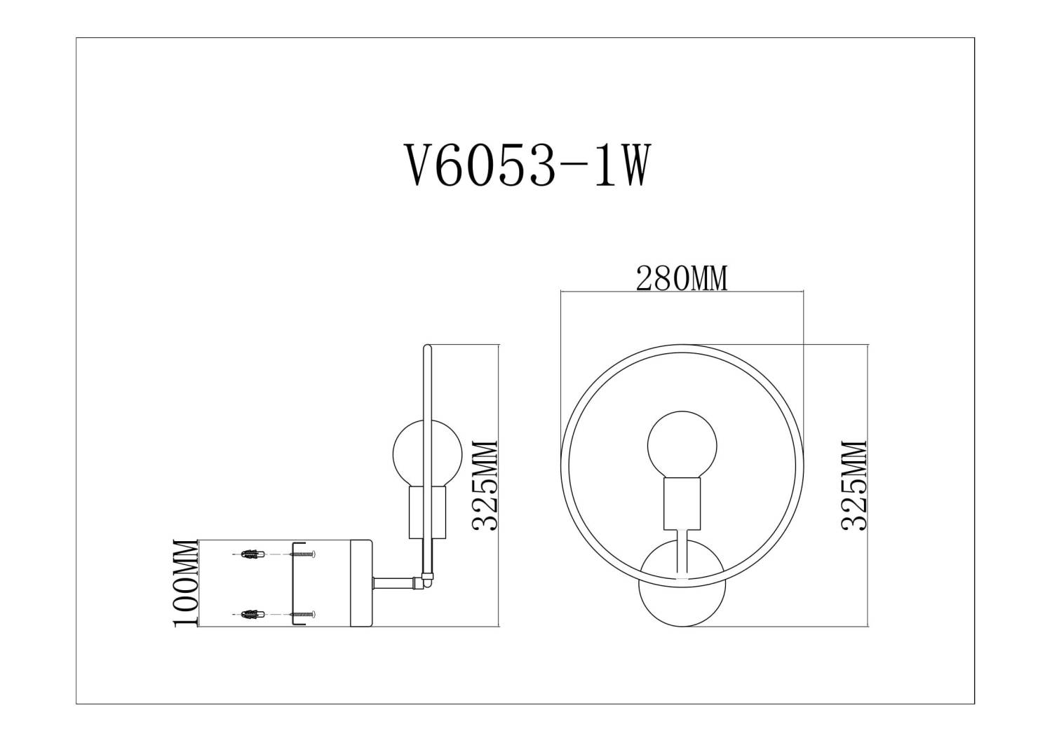 Настенное бра Moderli Sachara V11582-1W