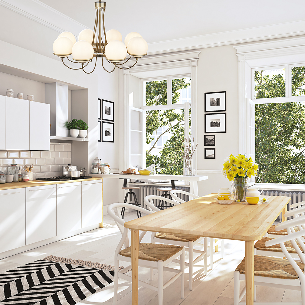 Подвесная люстра Arte Lamp Bergamo A2990LM-8AB