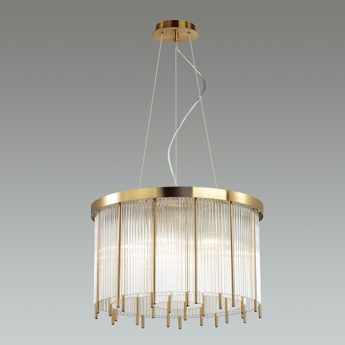 Подвесная хрустальная люстра York Odeon Light 4788/7 Подвесная хрустальная люстра York Odeon Light 4788/7