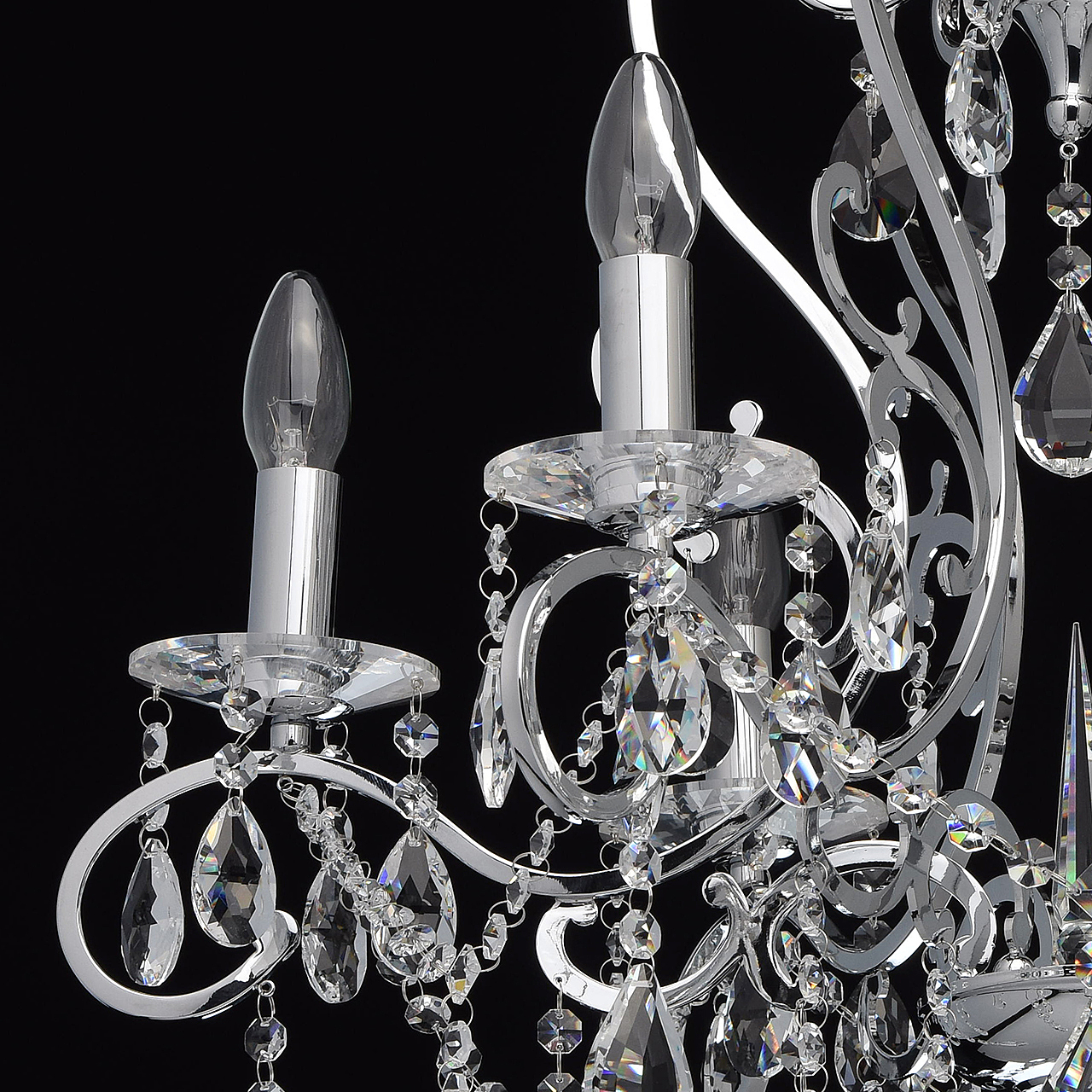 Хрустальная люстра Chiaro Сюзанна 458010606