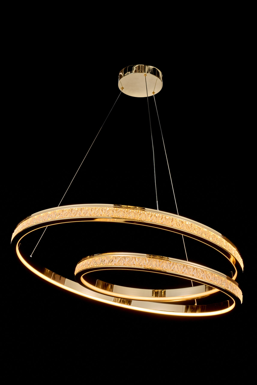 Подвесная люстра LEON Aida LE7707/800Z Gold