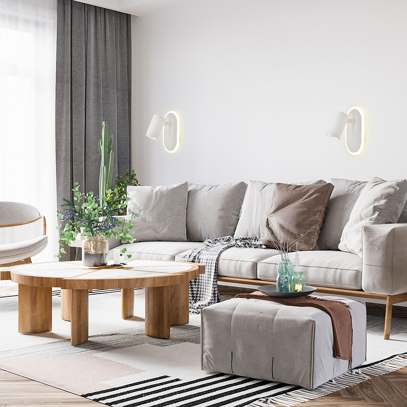 Настенный светильник Escada Omega 10222/2LED White