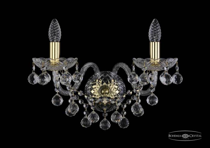 Настенное бра Bohemia 1409 1409B/2/195/XL/G
